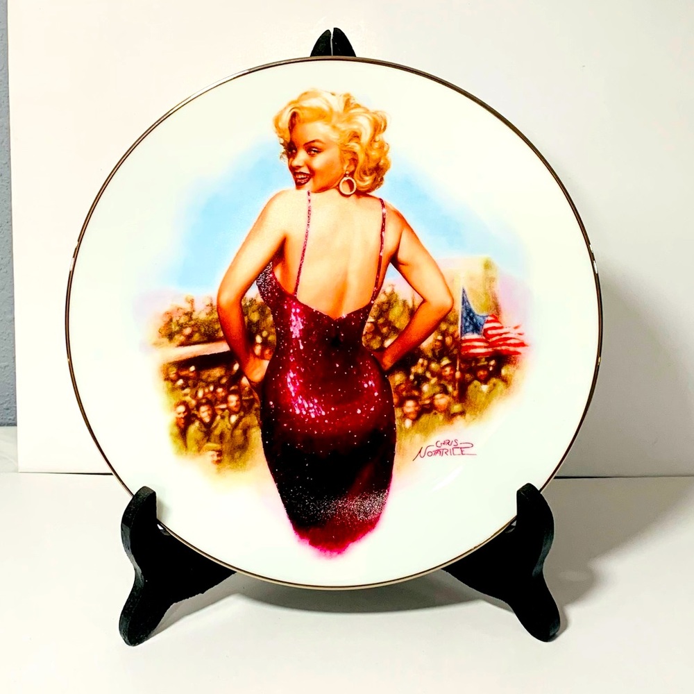 Limited Edition Marilyn Monroe Collector Plate